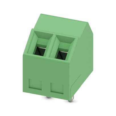 Phoenix Contact 5, SMKDS 1/ 2-3 Series PCB Terminal Block, 2-Contact, 3.5mm Pitch, Solder Mount, 1-Row, Screw [1751099]; 286-1049