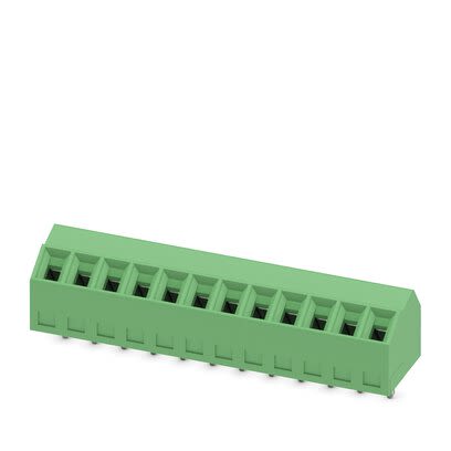Phoenix Contact 5, SMKDS 1/12-3 Series PCB Terminal Block, 12-Contact, 3.5mm Pitch, Solder Mount, 1-Row, Screw [1751196]; 286-1051