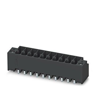 Phoenix Contact Straight Solder PCB Header, 10 Contact(s), 3.5 mm Pitch, 2 Row(s), Shrouded [1787425]; 286-1069