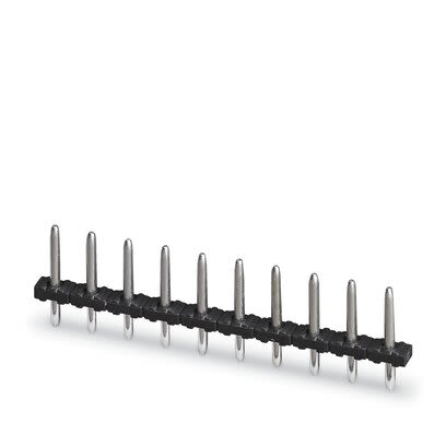 Phoenix Contact Straight Solder PCB Pin Strip, 12 Contact(s), 3.5 mm Pitch, 1 Row(s), Shrouded [1933286]; 286-1097