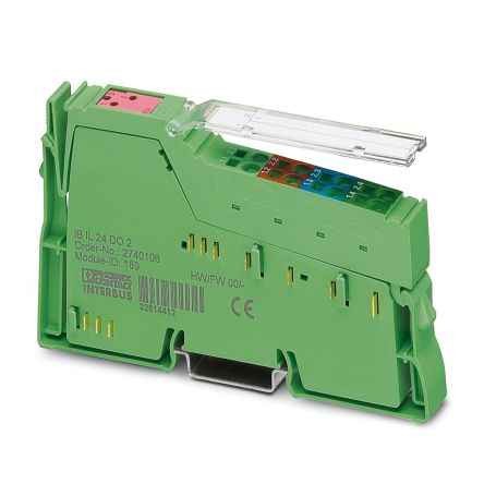 Phoenix Contact IB IL 24 DO 2-2A-PAC Series Digital I/O Module, Digital, Digital, 7.5 V dc [2861263]; 286-1121