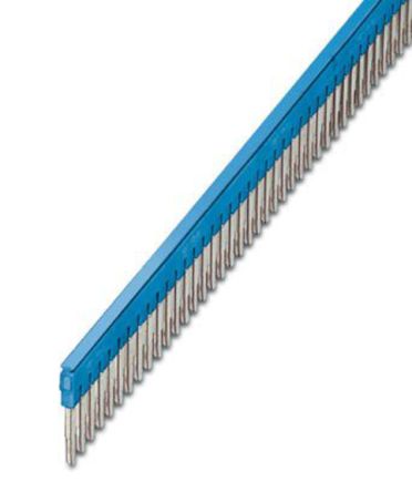 Phoenix Contact FBS 50-6 BU Series Plug-in Bridge for Use with Terminal Block, 32A [3032211]; 286-1137