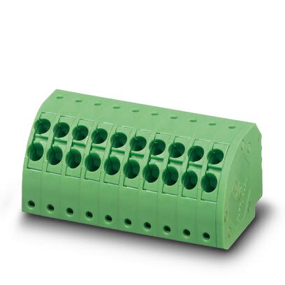 Phoenix Contact, 3.5mm Pitch, 9 Way, Pluggable Terminal Block, PCB, Push In Termination, 1028261 [1028261]; 286-1578