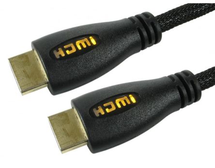 RS PRO HDMI 2.0, 3m Male HDMI to Male HDMI 4Kpixels [0]; 286-2945