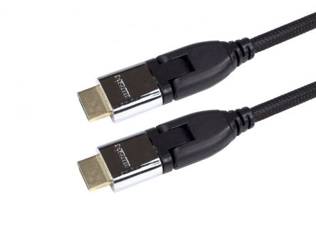 RS PRO HDMI 2.0, 3m Male HDMI to Male HDMI 4Kpixels [0]; 286-2952