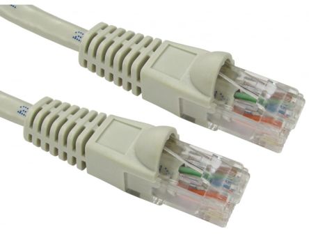 RS PRO, 0.5m Cat6, Grey RJ45 to Male RJ45 Male, UTP Unshielded, Terminated PVC Sheath [0]; 286-3109