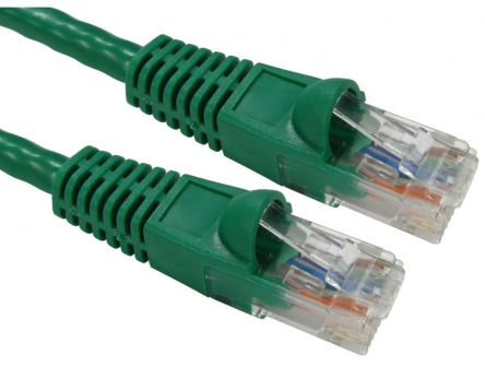 RS PRO, Cat6 Cat6, Green RJ45 to Male RJ45 Male, UTP Unshielded, Terminated PVC Sheath [0]; 286-3123
