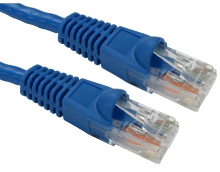 RS PRO, Cat6 Cat6, Blue RJ45 to Male RJ45 Male, UTP Unshielded, Terminated PVC Sheath [0]; 286-3128