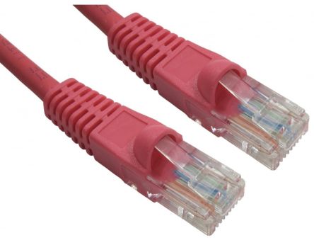 RS PRO, 20m Cat6, Red RJ45 to Male RJ45 Male, UTP Unshielded, Terminated LSZH Sheath [0]; 286-3211