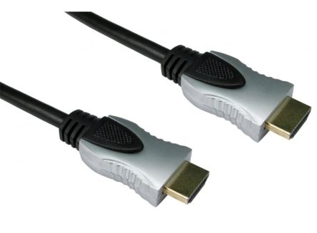 RS PRO V1.4, 1m Male HDMI to Male HDMI High Speed 4K [0]; 286-3309