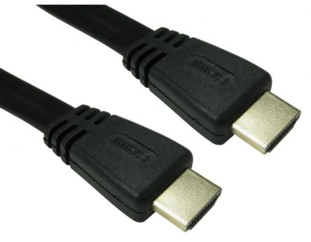 RS PRO V1.4 to V2.0, 1m Male HDMI to Male HDMI High Speed 4K [0]; 286-3322