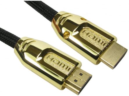 RS PRO V2.0, 0.5m Male HDMI to Male HDMI High Speed 4K [0]; 286-3379