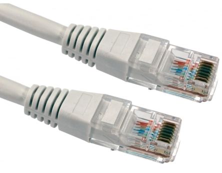 RS PRO, 5m Cat5e, White RJ45 to Male RJ45 Male, UTP Unshielded, Terminated PVC Sheath [0]; 286-3463