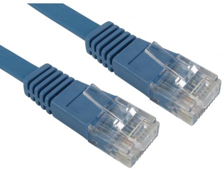 RS PRO, 5m Cat5e, Blue RJ45 to Male RJ45 Male, UTP Unshielded, Terminated PVC Sheath [0]; 286-3519