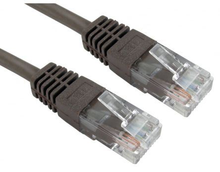 RS PRO, 20m Cat5e, Brown RJ45 to Male RJ45 Male, UTP Unshielded, Terminated PVC Sheath [0]; 286-3679
