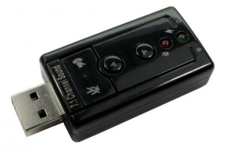 RS PRO 2 Channel USB 2.0 Sound Card [0]; 286-3692