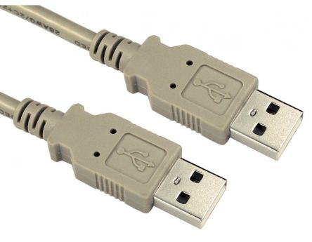 RS PRO USB 2.0, Male USB A to Male USB A, 480Mbps, 5m [0]; 286-3693