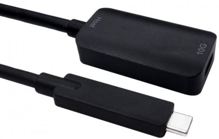 RS PRO USB 3.1, Male USB C to Female USB C, 10Gbps, 3m [0]; 286-3715