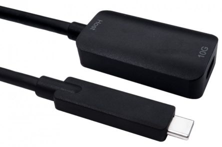 RS PRO USB 3.1, Male USB C to Female USB C, 10Gbps, 5m [0]; 286-3716