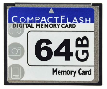 Seeit CompactFlash Industrial 64 GB SLC Compact Flash Card [CF-IND-64GB]; 286-3977