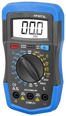 Seeit HP4070L Handheld LCR Meter 200μF, 2000, 20H [HP4070L]; 286-4007