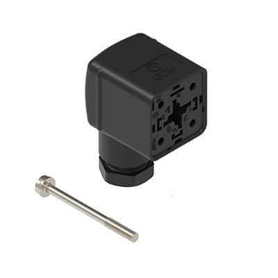 Hirschmann GDM 3+PE DIN 43650, Female DIN 43650 Connector, 250 V Voltage [934888107 GDM310B-A0U-10F]; 286-4095