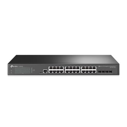TP-Link TL-SG3428, Managed 24 Port Network Switch RJ-45 [TL-SG3428]; 286-4647