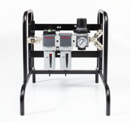 Honeywell Safety FRL Assembly, Manual Drain Integrated Pressure Gauge [1763904]; 286-4819