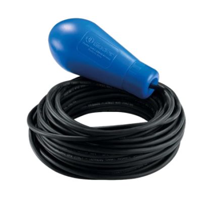 Finder 72 Series Polypropylene Float Switch, Float, 20m Cable, 250V ac Max [72B110002001]; 286-5000