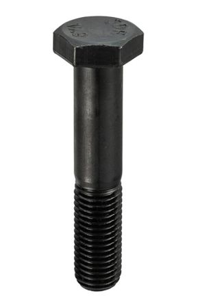 RS PRO Plain Steel, Hex Bolt, M16 x 65mm [0]; 286-6533