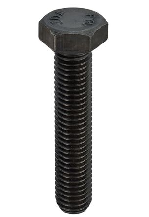 RS PRO Plain Steel, Hex Setscrew, M12 x 45mm [0]; 286-6775