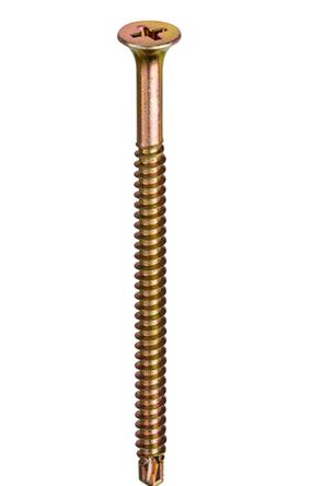 RS PRO Phillips Bugle Steel Drywall Screw, Zinc, 3.5mm Thread, 75mm Length [0]; 286-7086