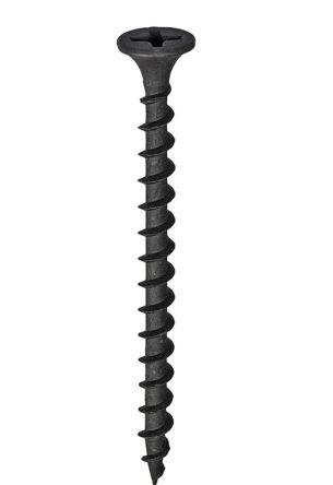 RS PRO Phillips Bugle Steel Drywall Screw, Black, 3.5mm Thread, 32mm Length [0]; 286-7184