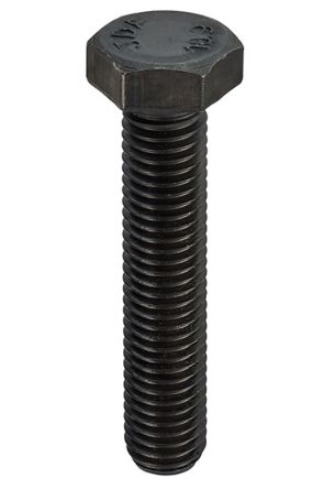RS PRO Plain Steel, Hex Setscrew, M10 x 100mm [0]; 286-7197