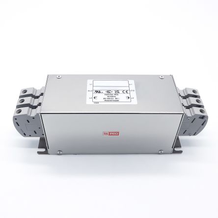 RS PRO 50A 300/520 V ac 50 → 60Hz, Chassis Mount Power Line Filter, Terminal Block 3 Phase [0]; 286-7307