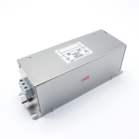 RS PRO 16A 300/520 V ac 50 → 60Hz, Chassis Mount Power Line Filter, Terminal Block 3 Phase [0]; 286-7319