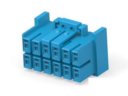 TE Connectivity Power Connector, 12 Way, Female, 1-2420266, Cable Mount, 300 V ac [1-2420266-2]; 286-8601