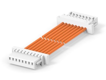 TE Connectivity 8 Way to 8 Way Wire to Board Cable, 300mm [2405396-1]; 286-8648