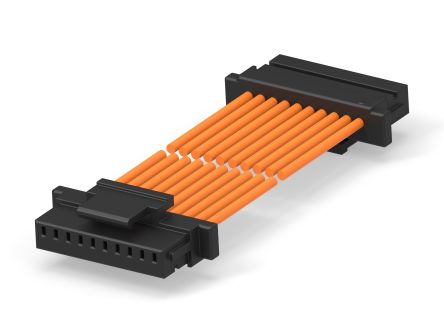 TE Connectivity 10 Way to 10 Way Wire to Board Cable, 300mm [2405415-5]; 286-8667