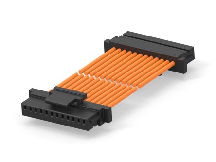 TE Connectivity 12 Way to 12 Way Wire to Board Cable, 300mm [2405415-6]; 286-8668