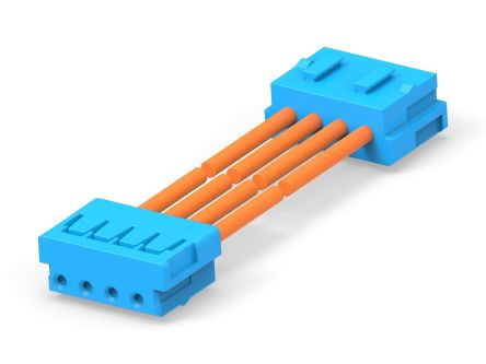 TE Connectivity 4 Way to 4 Way Wire to Board Cable, 300mm [2405869-4]; 286-8730
