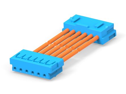 TE Connectivity 6 Way to 6 Way Wire to Board Cable, 300mm [2405869-6]; 286-8733