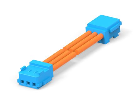TE Connectivity 3 Way to 3 Way Wire to Board Cable, 300mm [2405870-3]; 286-8746