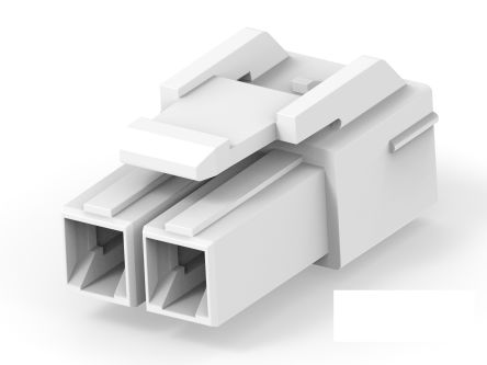 TE Connectivity Power Connector, 2 Way, Female, 2408780, PCB Mount, 600 V ac [2408780-2]; 286-8761
