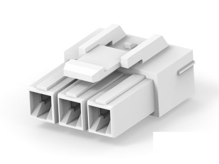 TE Connectivity Power Connector, 3 Way, Female, 2408780, PCB Mount, 600 V ac [2408780-3]; 286-8764