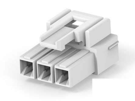TE Connectivity Power Connector, 3 Way, Female, 3-2408780, PCB Mount, 600 V ac [3-2408780-3]; 286-8841