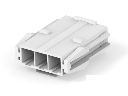 TE Connectivity Power Connector, 3 Way, Female, 3-2408818, PCB Mount, 600 V ac [3-2408818-3]; 286-8847