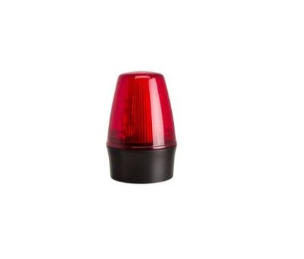 RS PRO Red Flashing Beacon, 20 → 30 V ac/dc, Surface Mount, LED Bulb, IP65 [0]; 286-9842