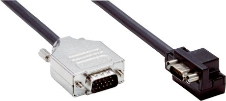 SICK Male Micro D-Sub to Male D-Sub Cable, 500mm, 21115 Series [2111541]; 286-9912