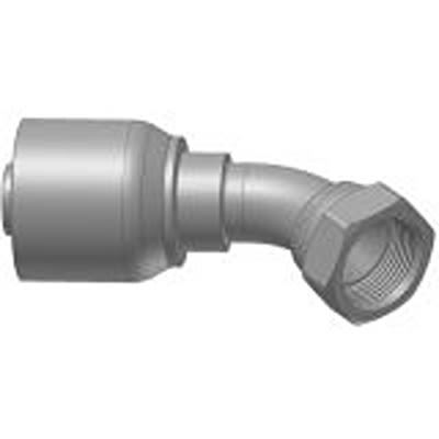 Parker Crimped Hose Fitting 3/4 in Hose to 1 1/16-12 in Female, 13770-12-12-SM [13770-12-12-SM]; 287-0308